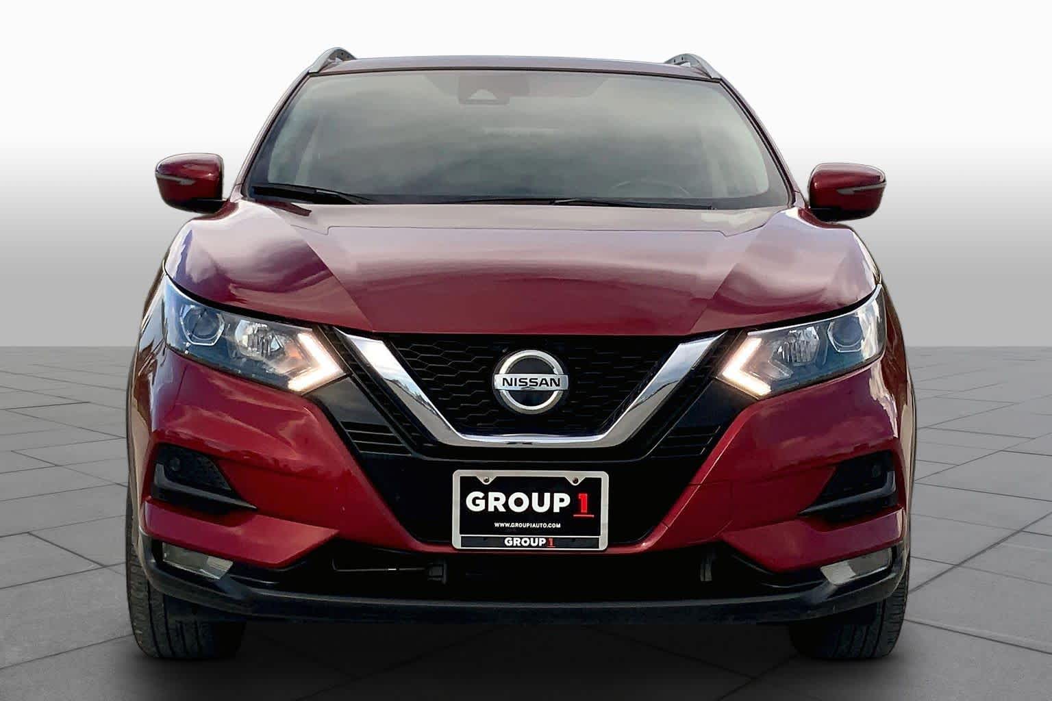 2022 Nissan Rogue Sport SV Scarlet Ember Pearl Metallic at HGreg Houston