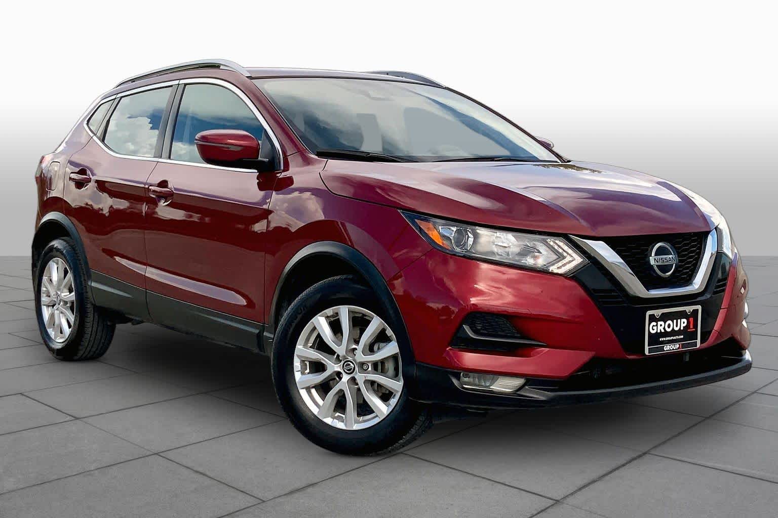 2022 Nissan Rogue Sport SV Scarlet Ember Pearl Metallic at HGreg Houston