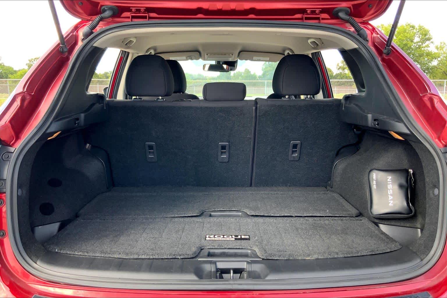2022 Nissan Rogue Sport SV Scarlet Ember Pearl Metallic at HGreg Houston