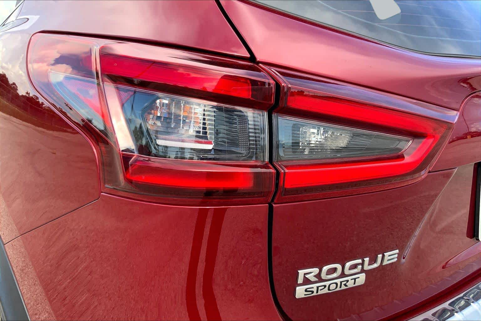 2022 Nissan Rogue Sport SV Scarlet Ember Pearl Metallic at HGreg Houston