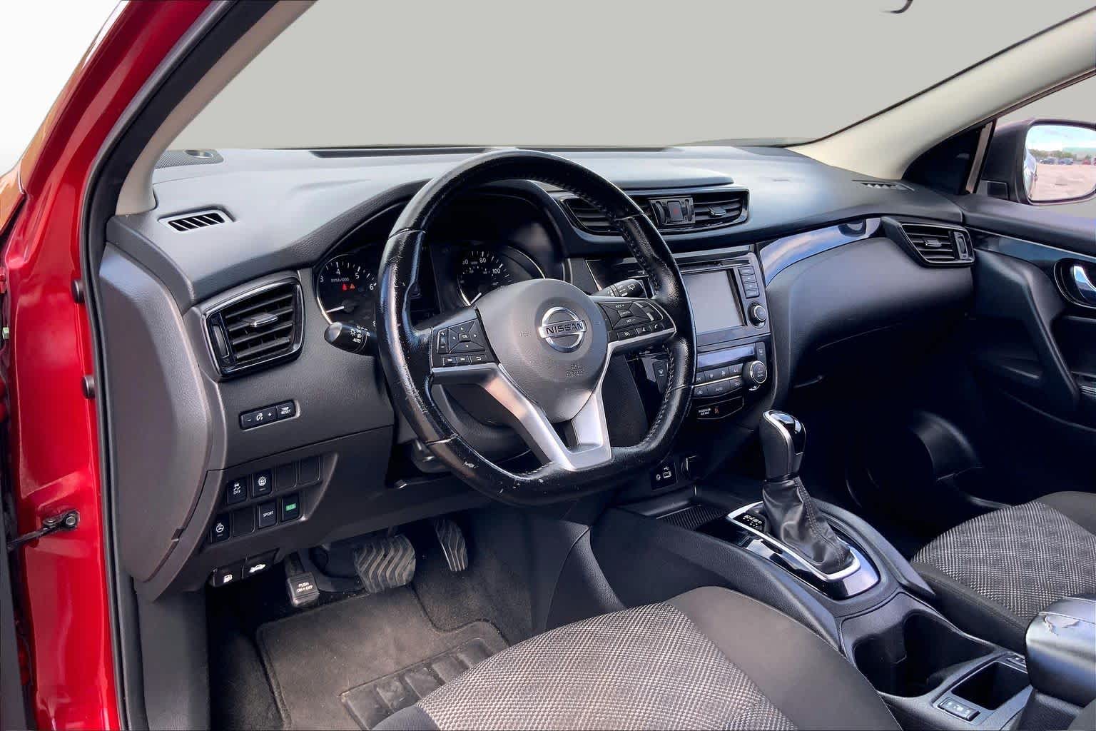 2022 Nissan Rogue Sport SV Scarlet Ember Pearl Metallic at HGreg Houston