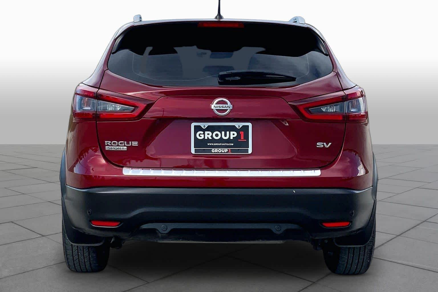 2022 Nissan Rogue Sport SV Scarlet Ember Pearl Metallic at HGreg Houston