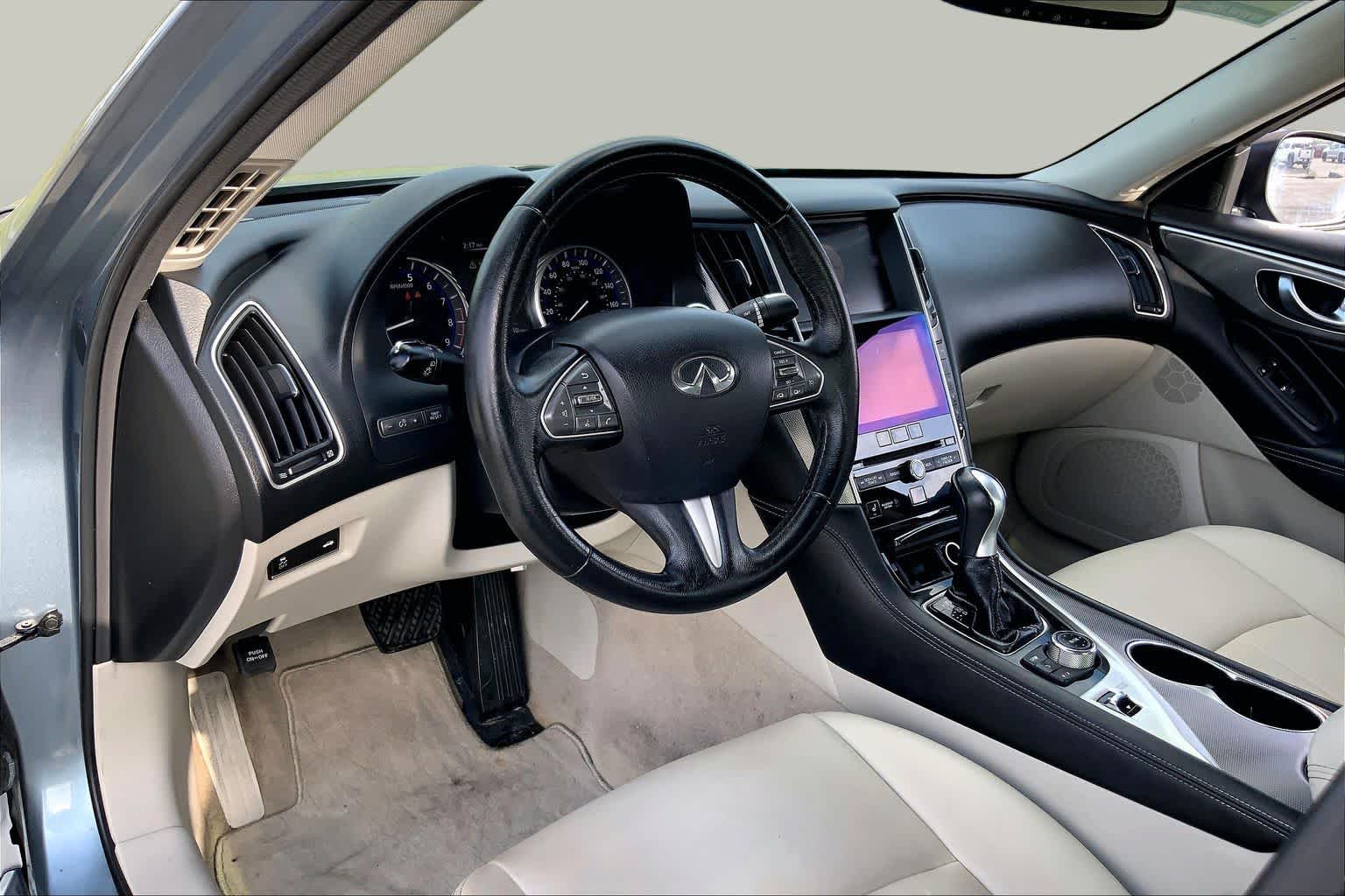 2015 INFINITI Q50 Premium Hagane Blue at Group 1 GMC Buick South