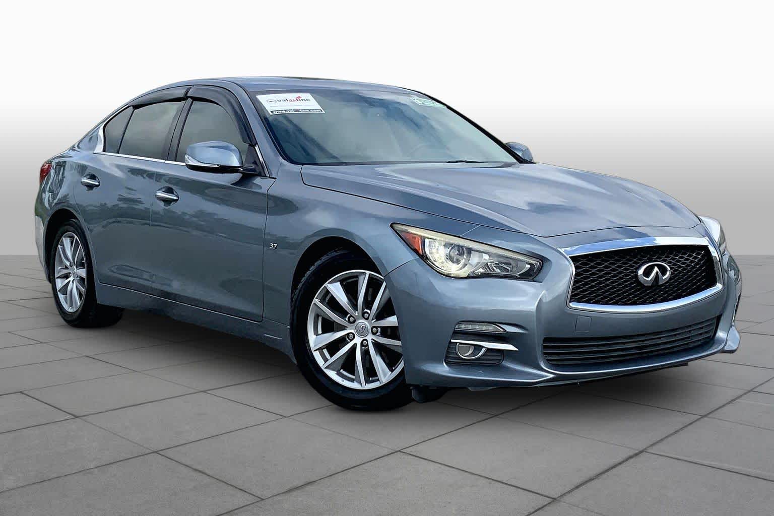 2015 INFINITI Q50 Premium Hagane Blue at Group 1 GMC Buick South