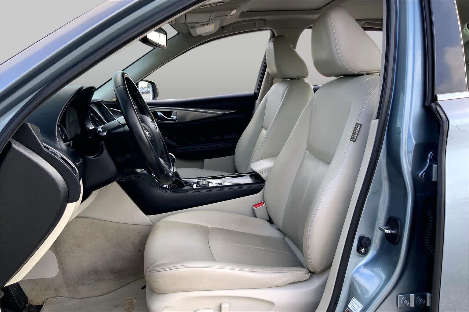 2015 INFINITI Q50 Premium Hagane Blue at Group 1 GMC Buick South