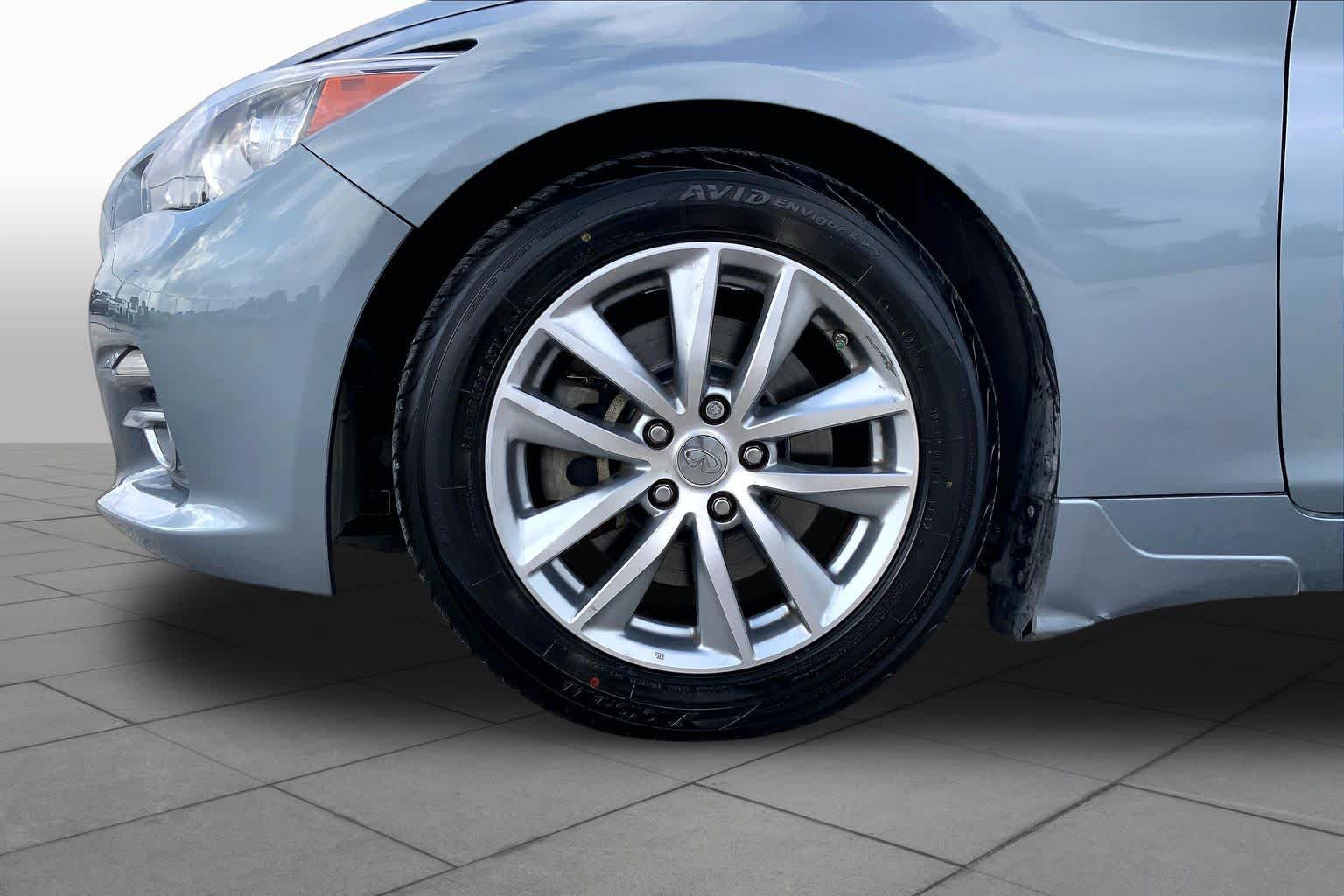 2015 INFINITI Q50 Premium Hagane Blue at Group 1 GMC Buick South