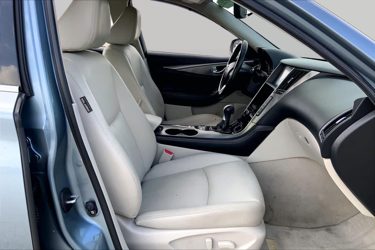 2015 INFINITI Q50 Premium Hagane Blue at Group 1 GMC Buick South