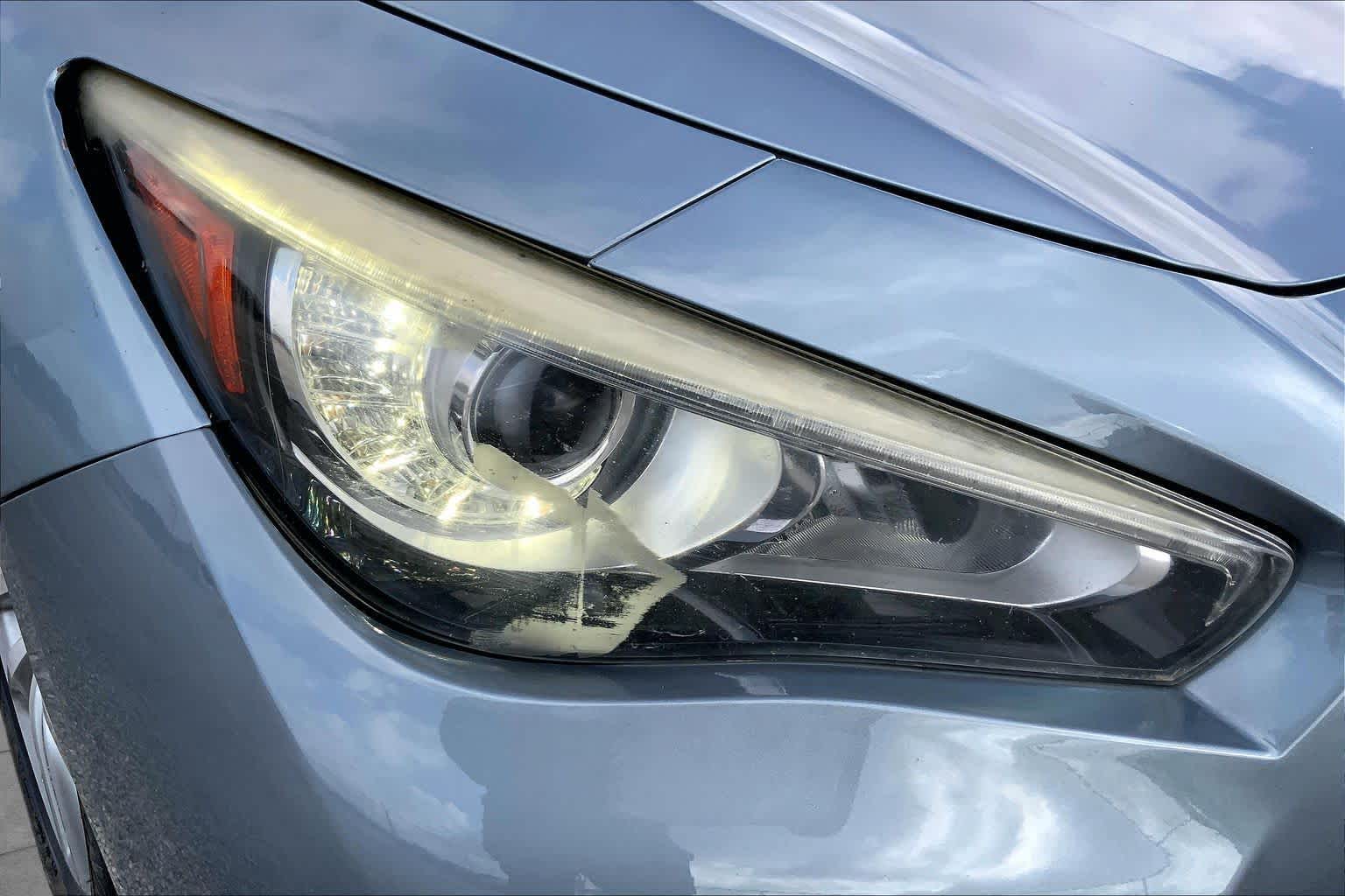 2015 INFINITI Q50 Premium Hagane Blue at Group 1 GMC Buick South