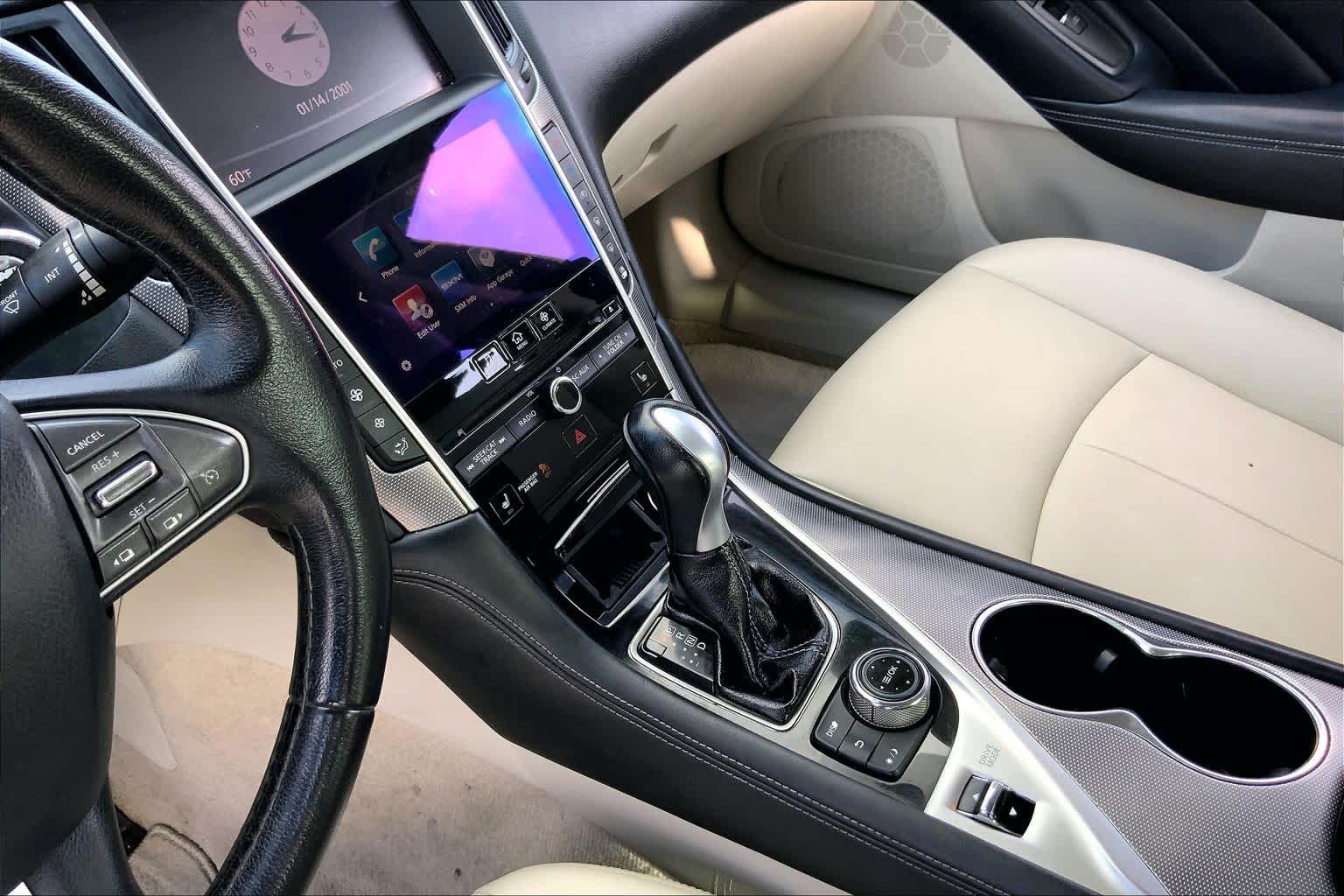 2015 INFINITI Q50 Premium Hagane Blue at Group 1 GMC Buick South