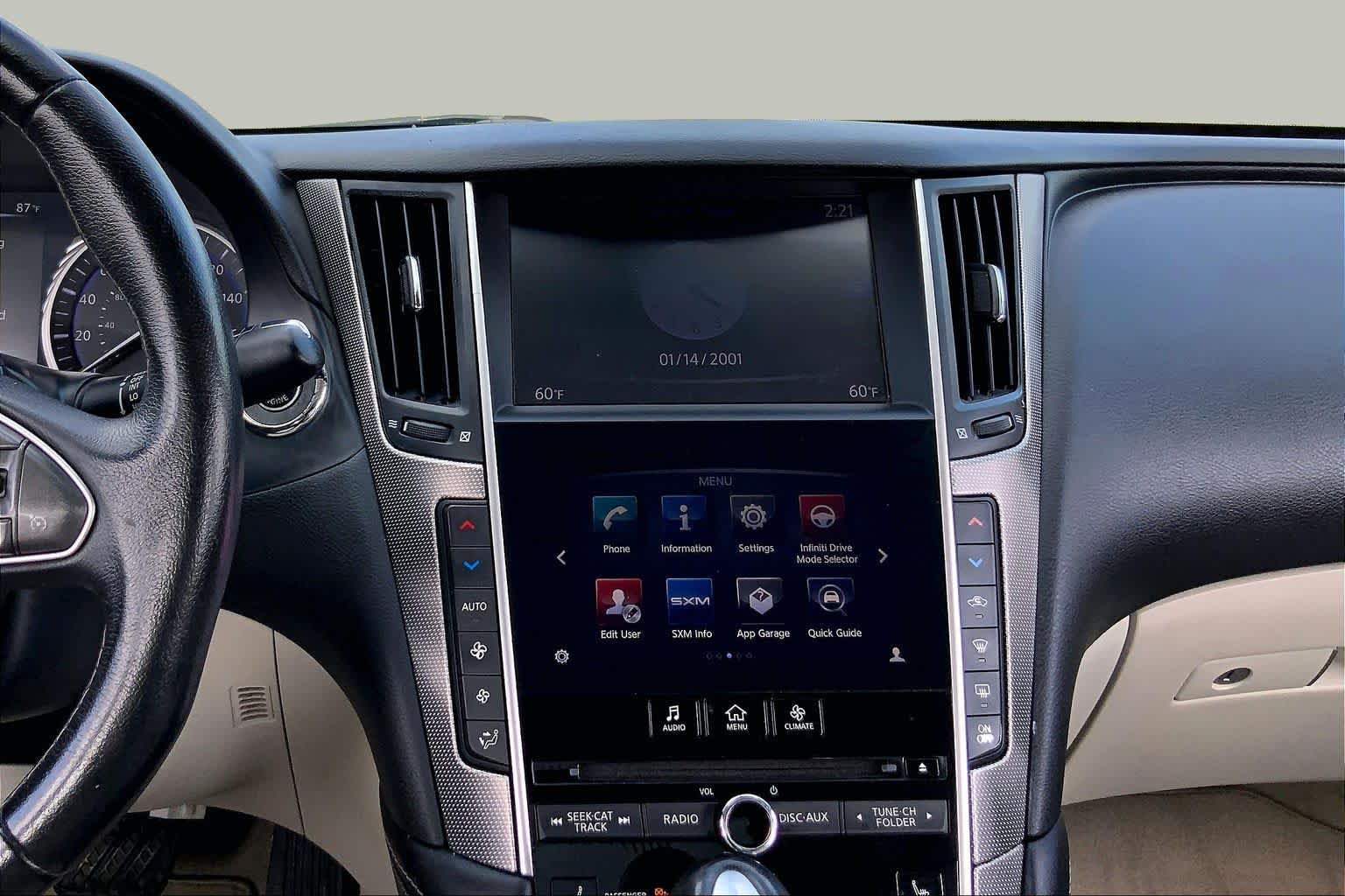 2015 INFINITI Q50 Premium Hagane Blue at Group 1 GMC Buick South