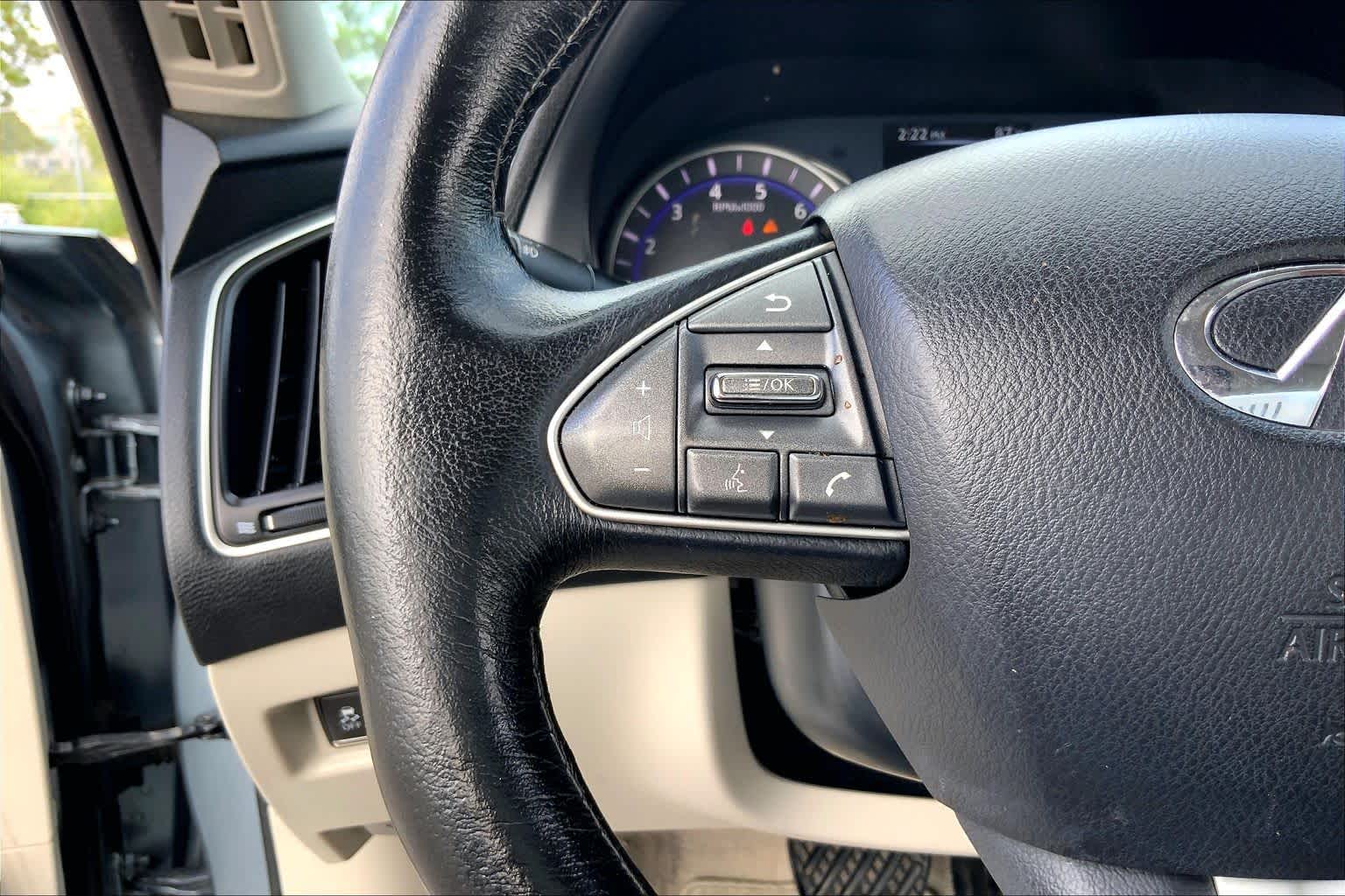2015 INFINITI Q50 Premium Hagane Blue at Group 1 GMC Buick South
