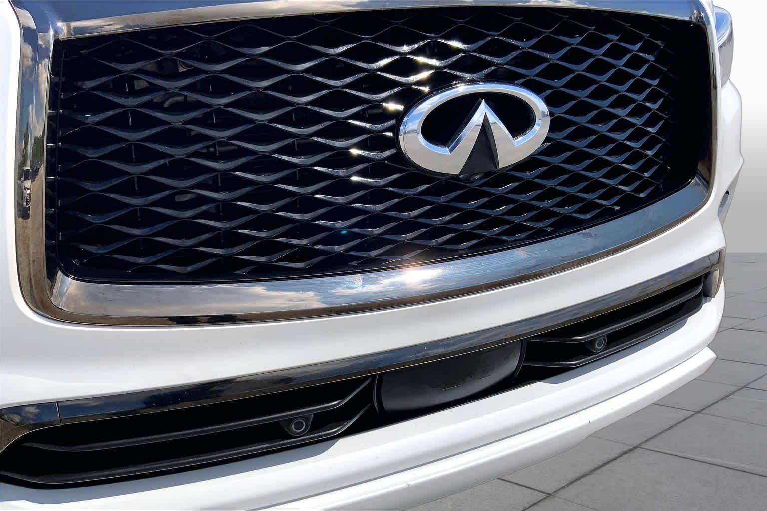 2021 INFINITI QX80 PREMIUM SELECT Moonstone White at Mac Haik Ford