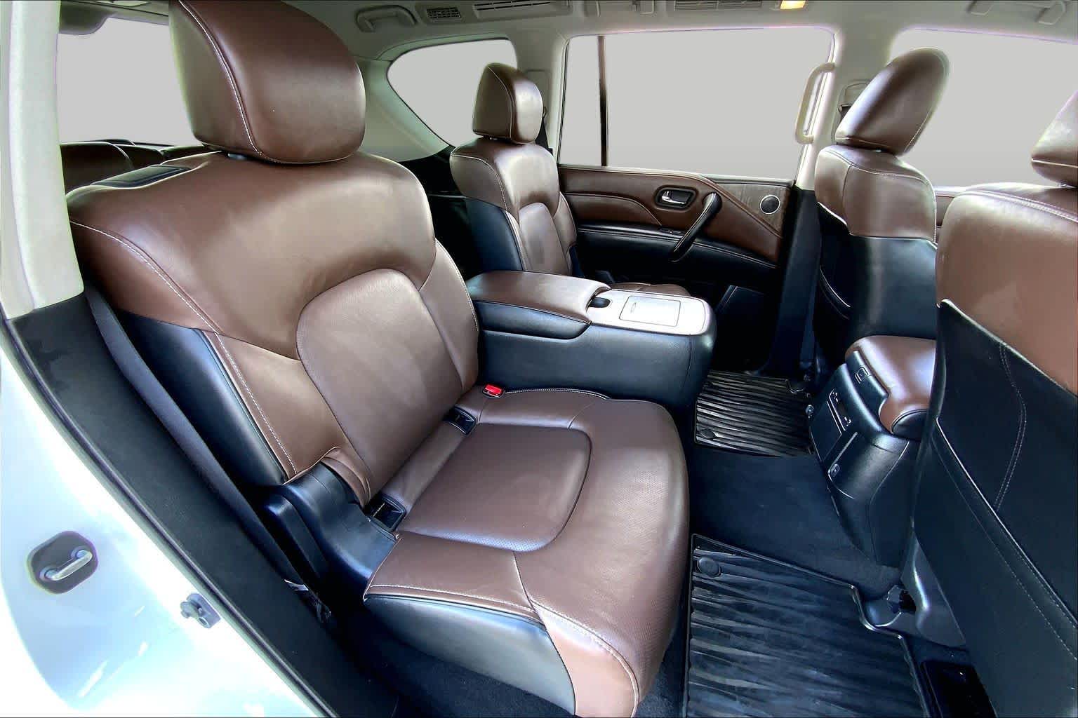 2021 INFINITI QX80 PREMIUM SELECT Moonstone White at Mac Haik Ford