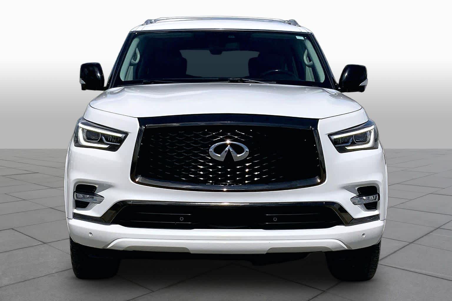 2021 INFINITI QX80 PREMIUM SELECT Moonstone White at Mac Haik Ford
