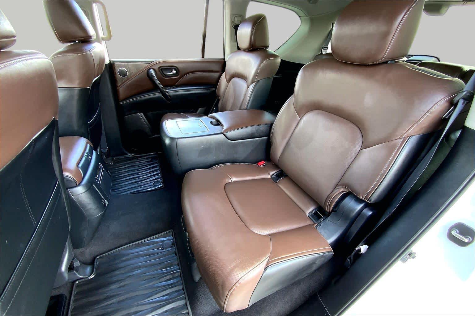 2021 INFINITI QX80 PREMIUM SELECT Moonstone White at Mac Haik Ford