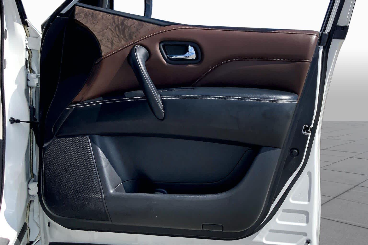 2021 INFINITI QX80 PREMIUM SELECT Moonstone White at Mac Haik Ford