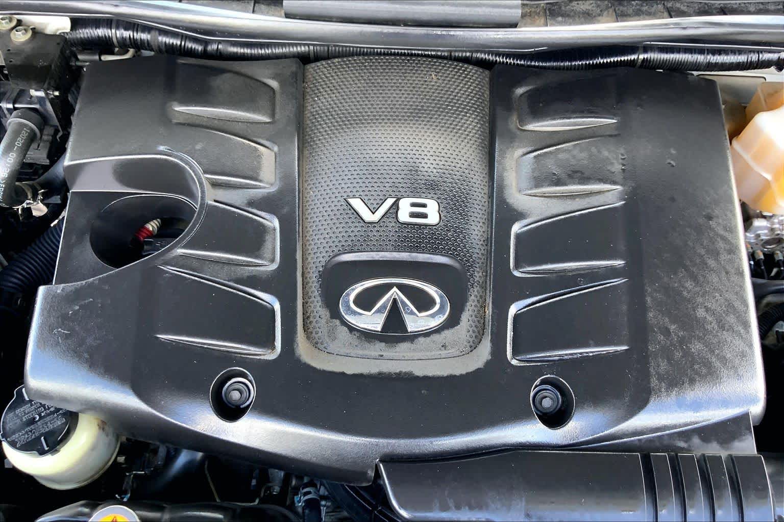 2021 INFINITI QX80 PREMIUM SELECT Moonstone White at Mac Haik Ford
