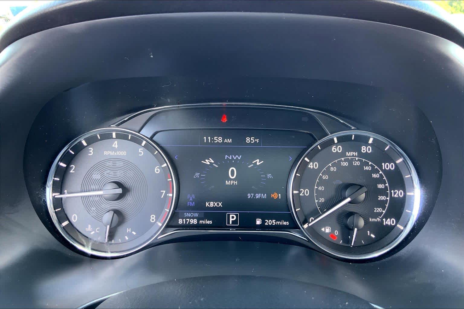 2021 INFINITI QX80 PREMIUM SELECT Moonstone White at Mac Haik Ford