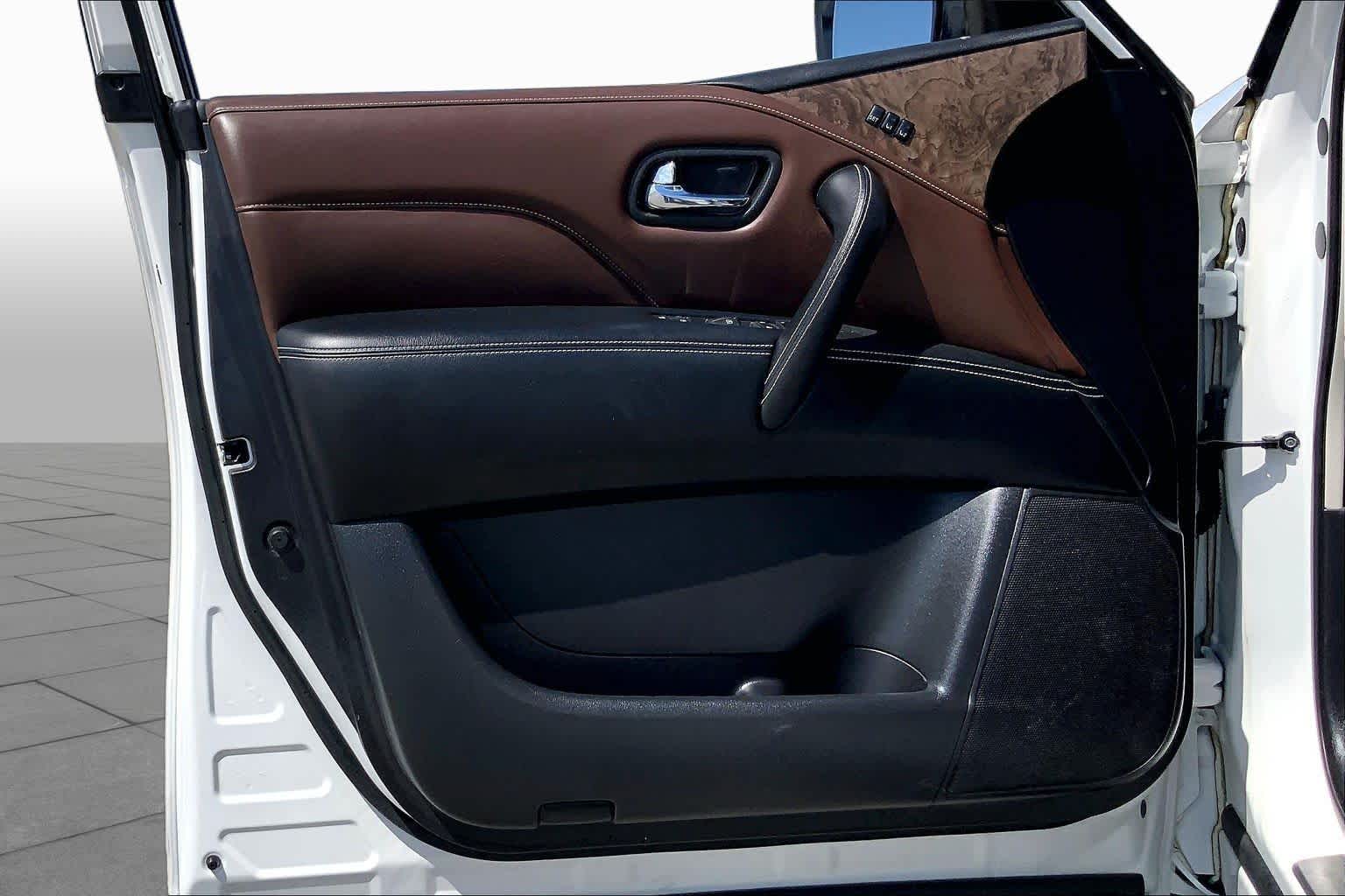 2021 INFINITI QX80 PREMIUM SELECT Moonstone White at Mac Haik Ford