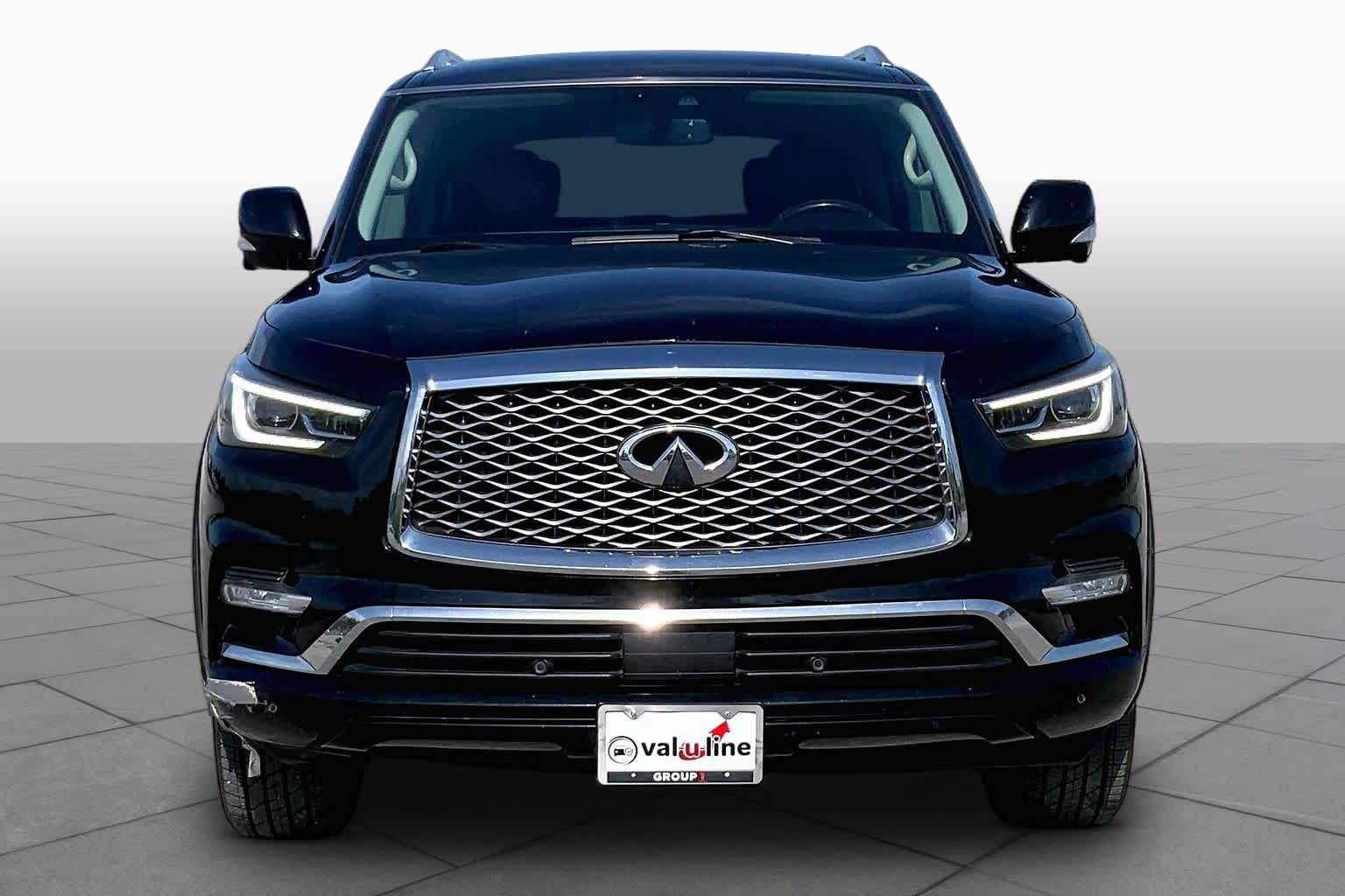 2019 INFINITI QX80 LUXE Black Obsidian at Friendly Ford Crosby