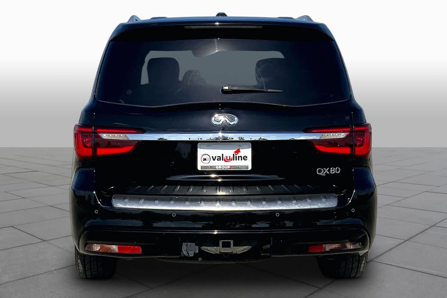 2019 INFINITI QX80 LUXE Black Obsidian at Friendly Ford Crosby