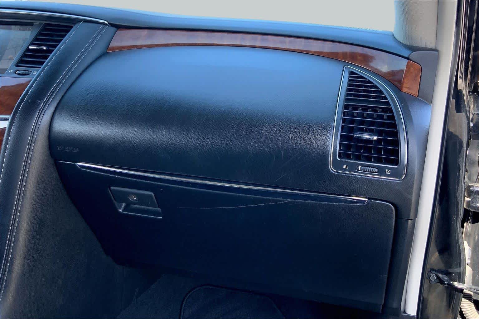 2019 INFINITI QX80 LUXE Black Obsidian at Friendly Ford Crosby