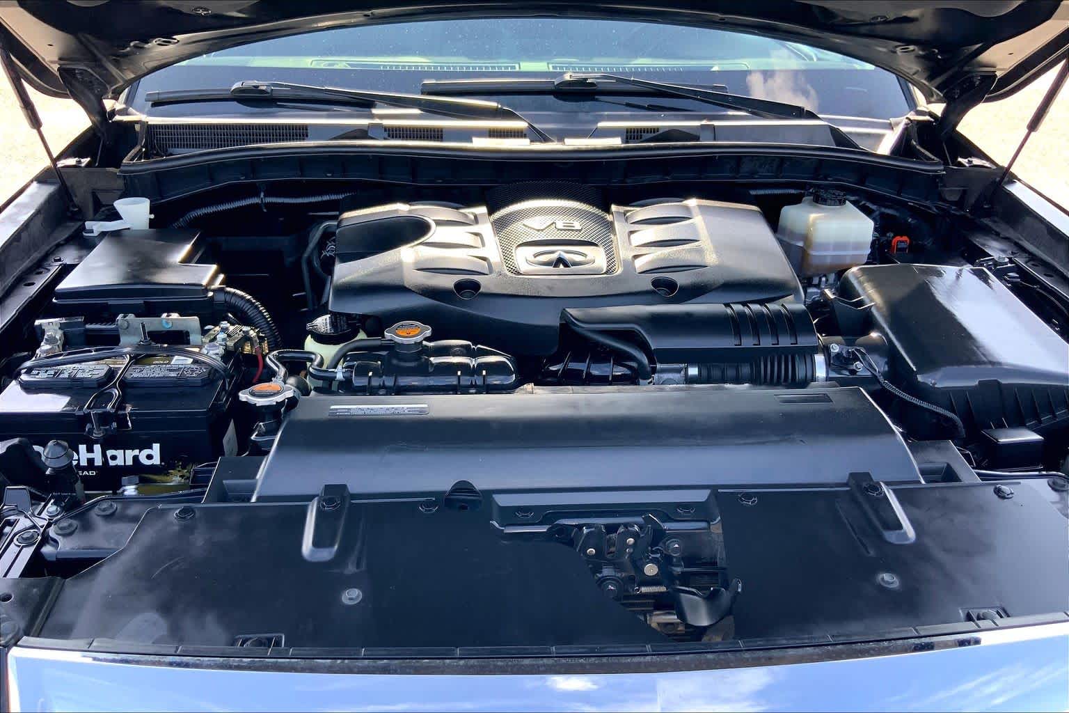 2019 INFINITI QX80 LUXE Black Obsidian at Friendly Ford Crosby