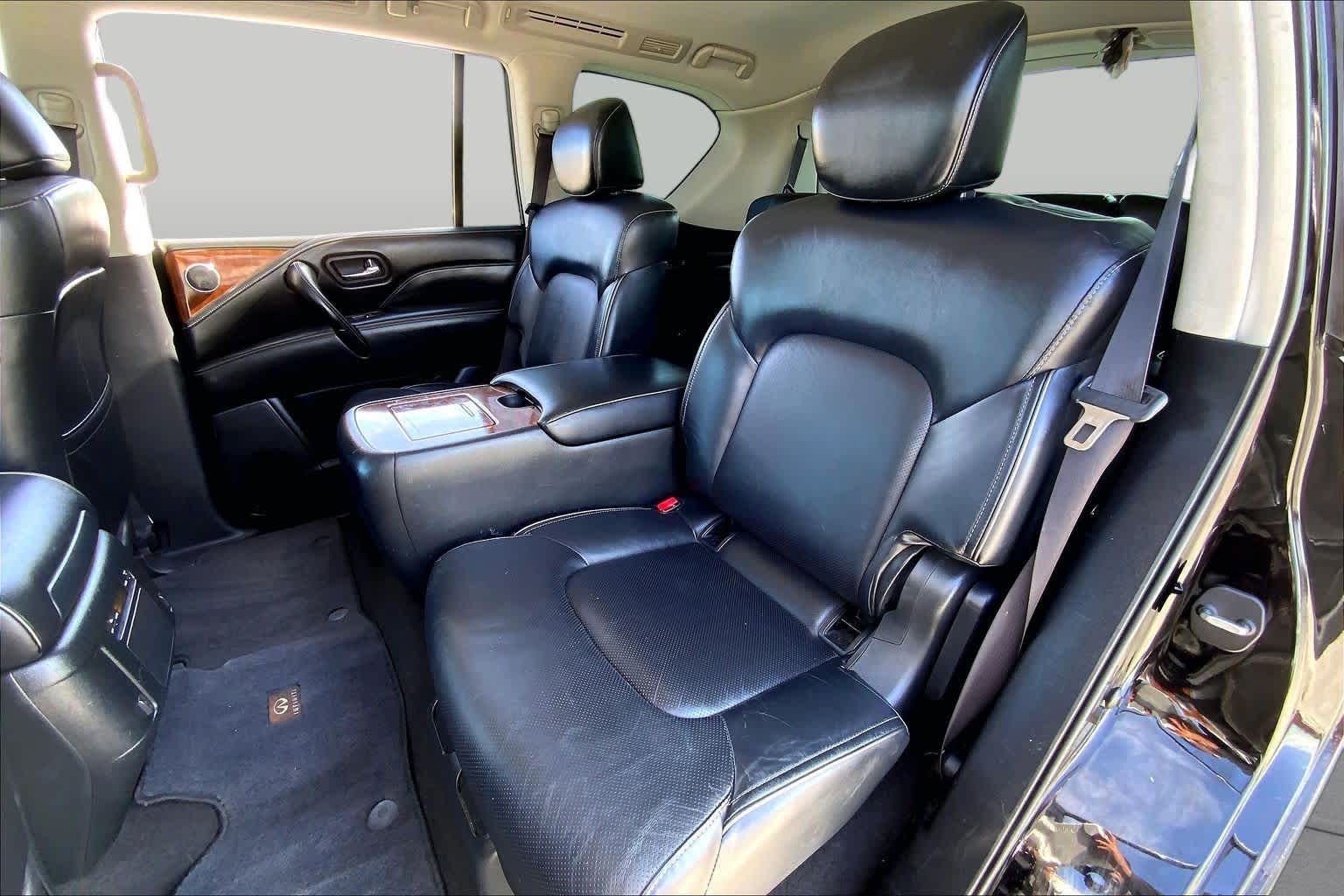 2019 INFINITI QX80 LUXE Black Obsidian at Friendly Ford Crosby