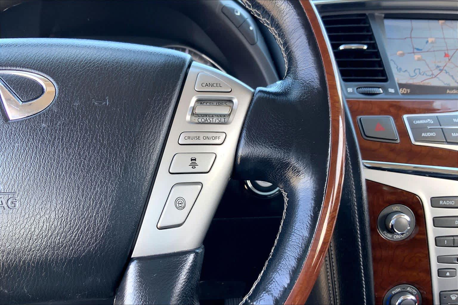 2019 INFINITI QX80 LUXE Black Obsidian at Friendly Ford Crosby