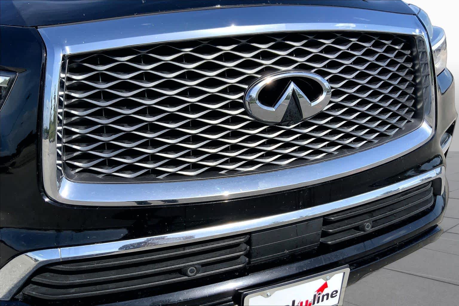 2019 INFINITI QX80 LUXE Black Obsidian at Friendly Ford Crosby
