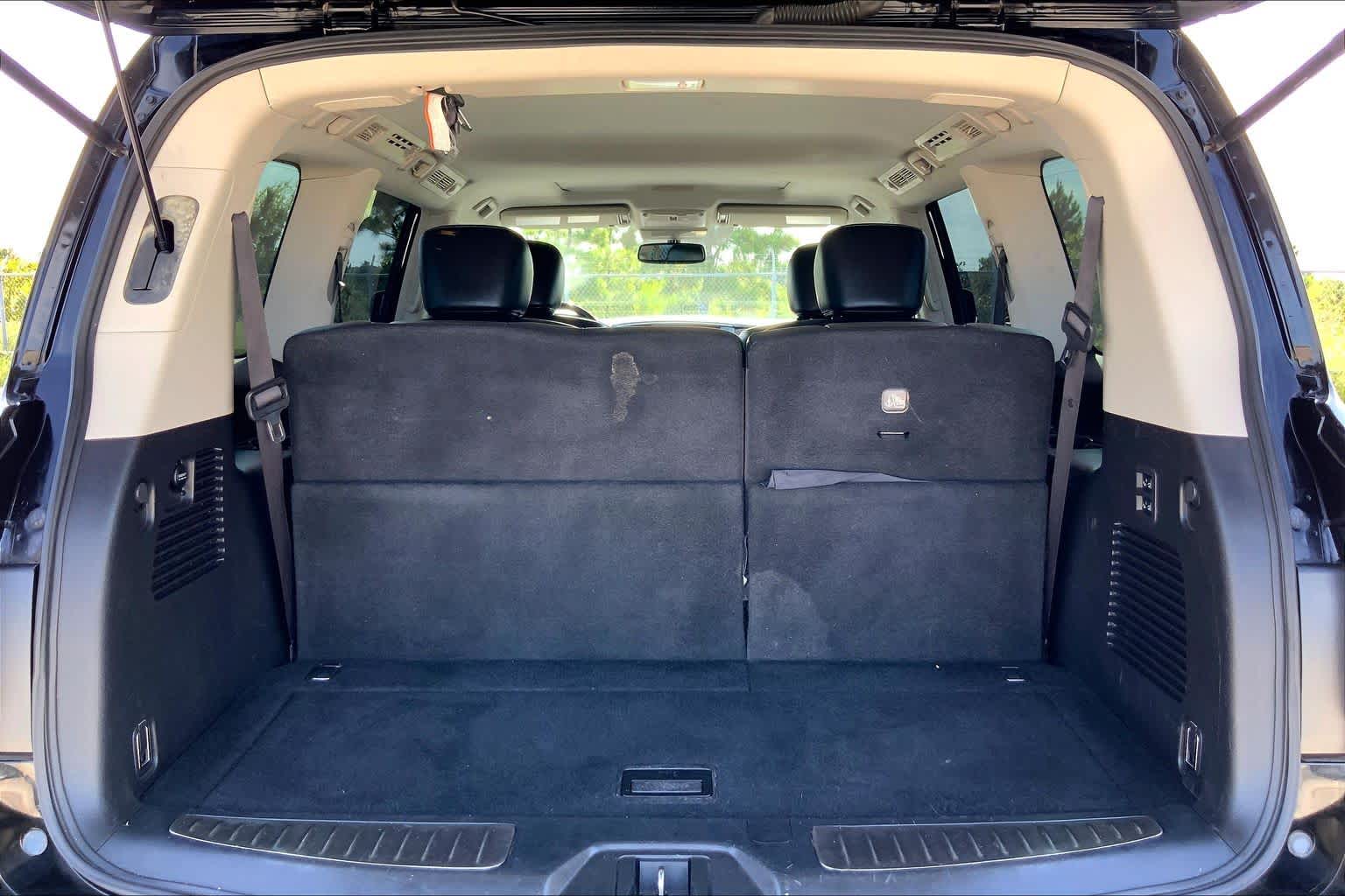2019 INFINITI QX80 LUXE Black Obsidian at Friendly Ford Crosby