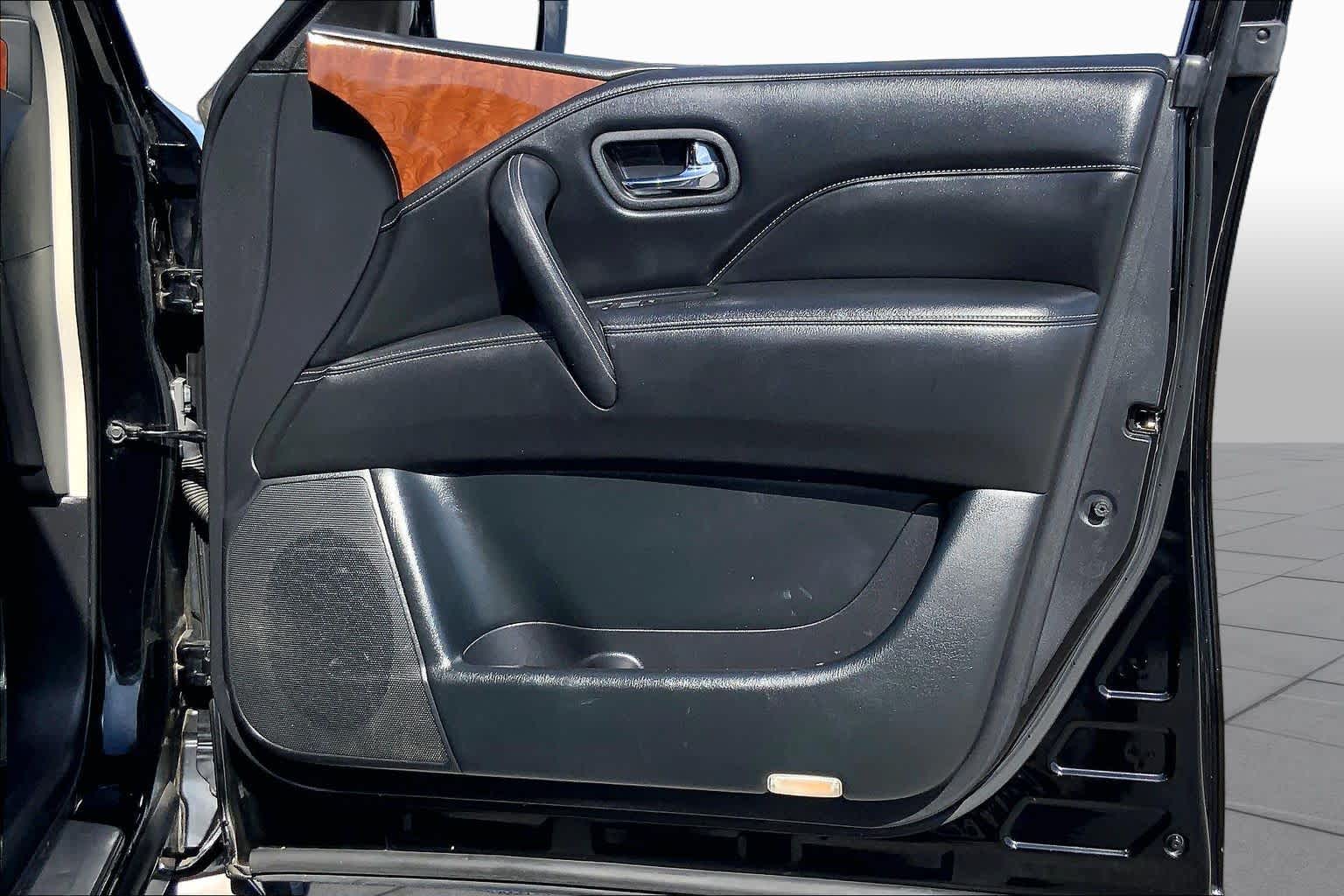 2019 INFINITI QX80 LUXE Black Obsidian at Friendly Ford Crosby