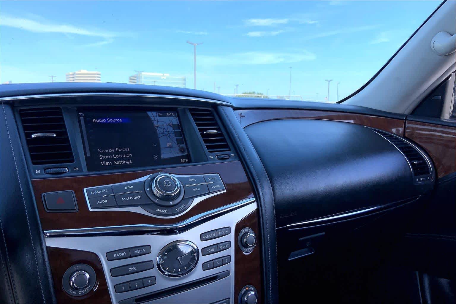 2019 INFINITI QX80 LUXE Black Obsidian at Friendly Ford Crosby