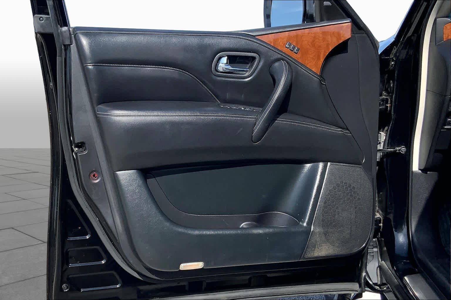 2019 INFINITI QX80 LUXE Black Obsidian at Friendly Ford Crosby