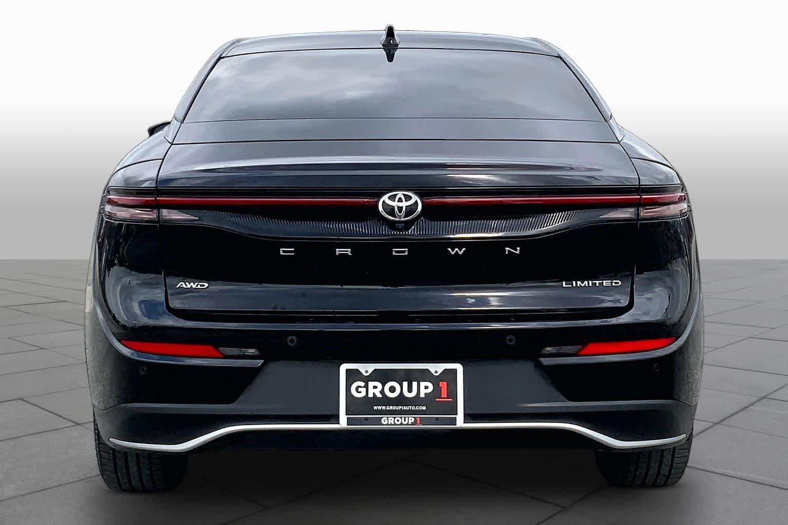 2023 Toyota Crown Limited Black at Group 1 Toyota Southwest
