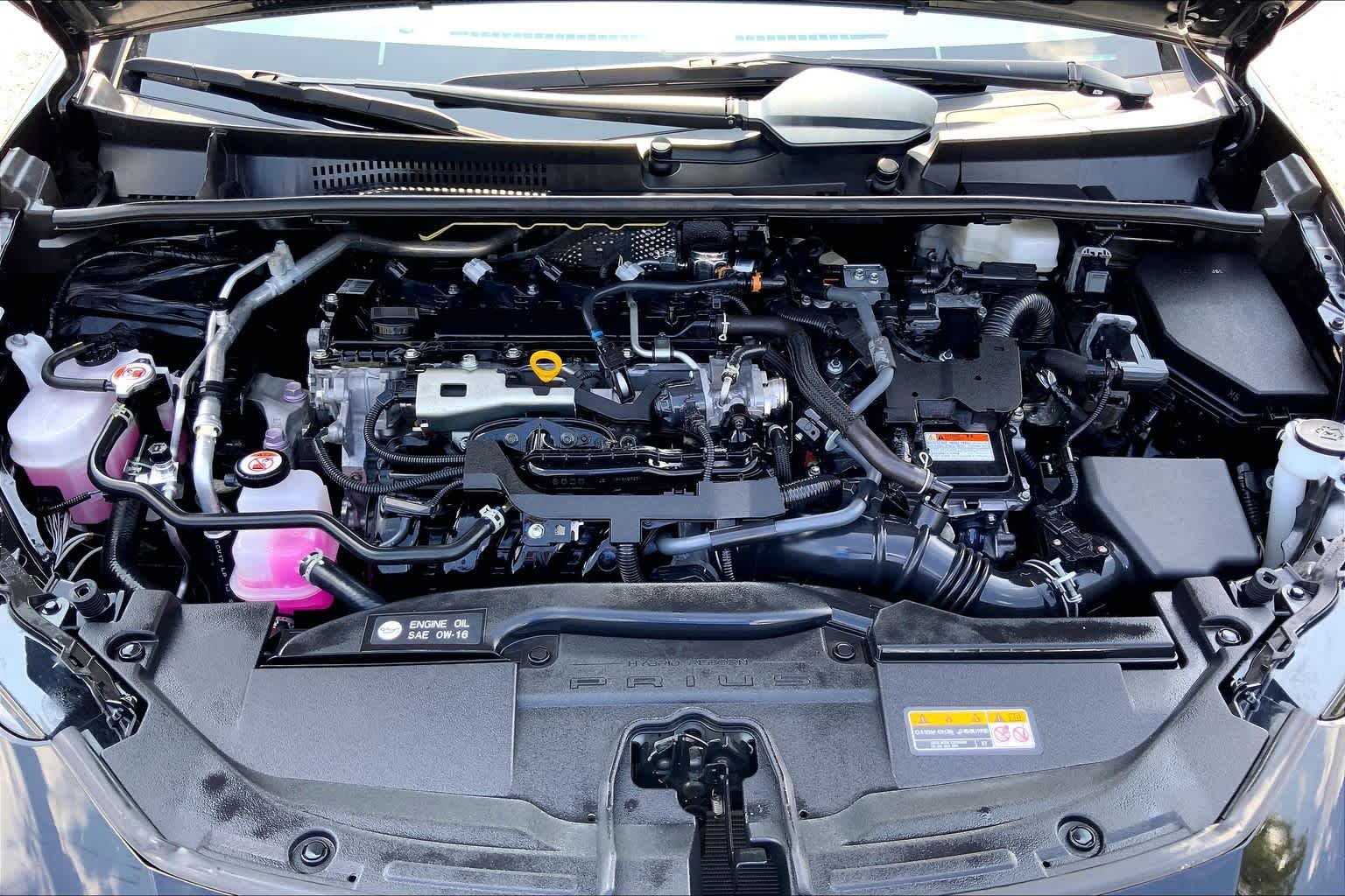 2025 Toyota Prius LE Midnight Black Metallic at Group 1 Toyota Southwest