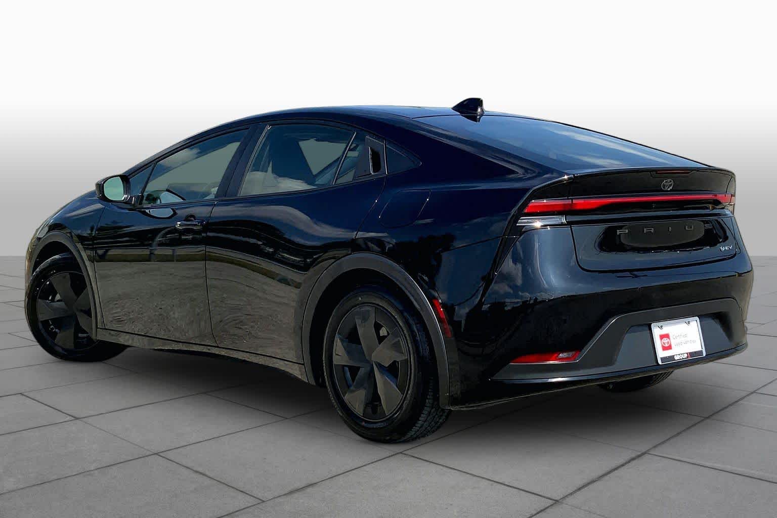 2025 Toyota Prius LE Midnight Black Metallic at Group 1 Toyota Southwest