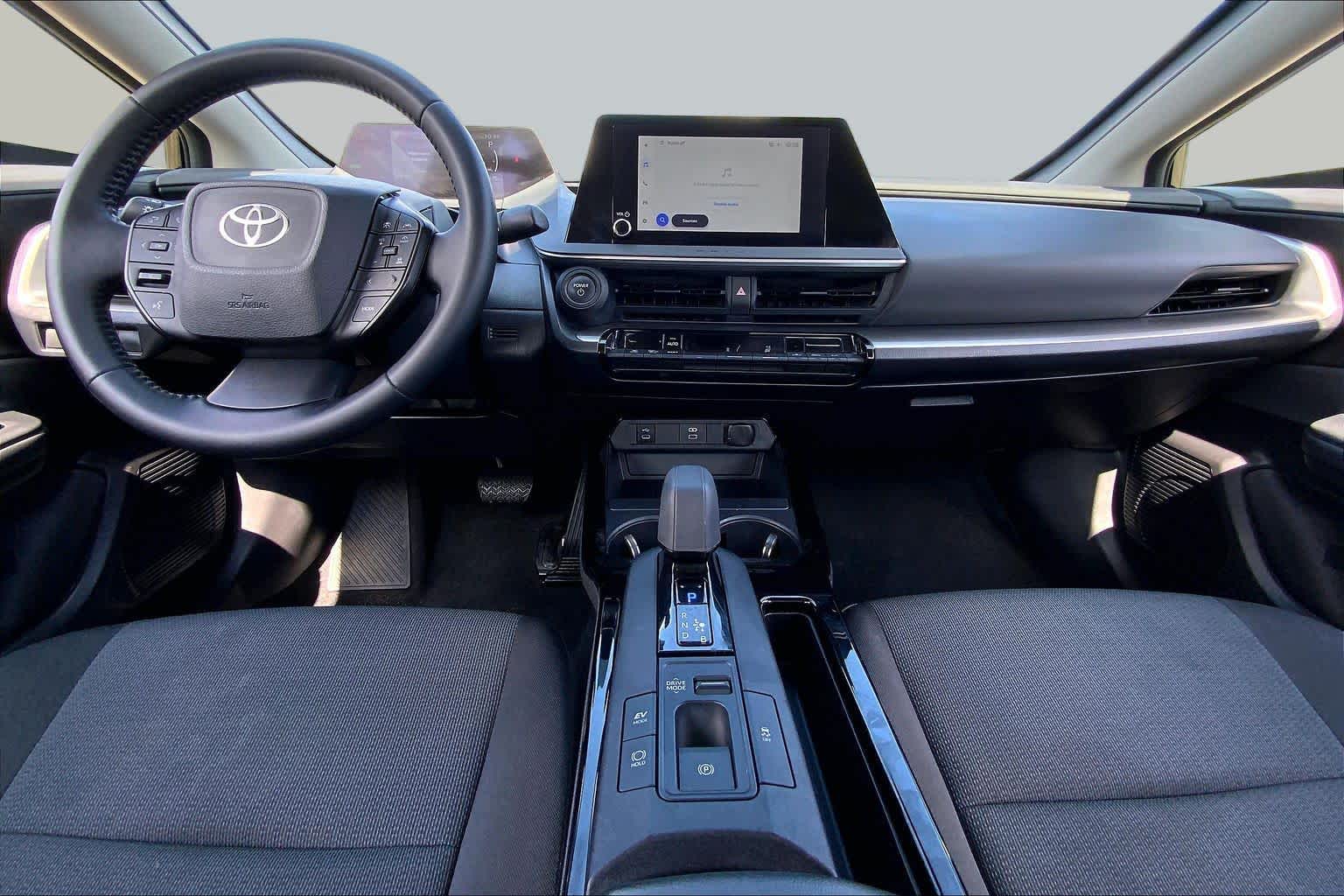 2025 Toyota Prius LE Midnight Black Metallic at Group 1 Toyota Southwest