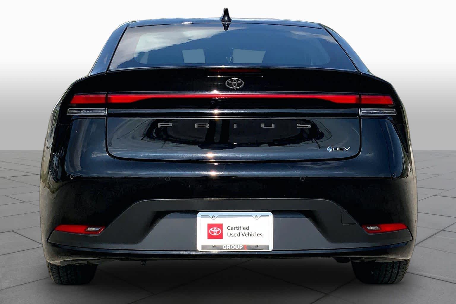 2025 Toyota Prius LE Midnight Black Metallic at Group 1 Toyota Southwest