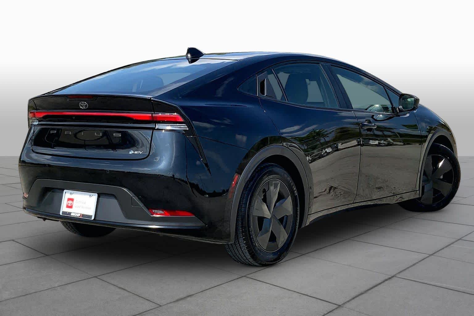 2025 Toyota Prius LE Midnight Black Metallic at Group 1 Toyota Southwest
