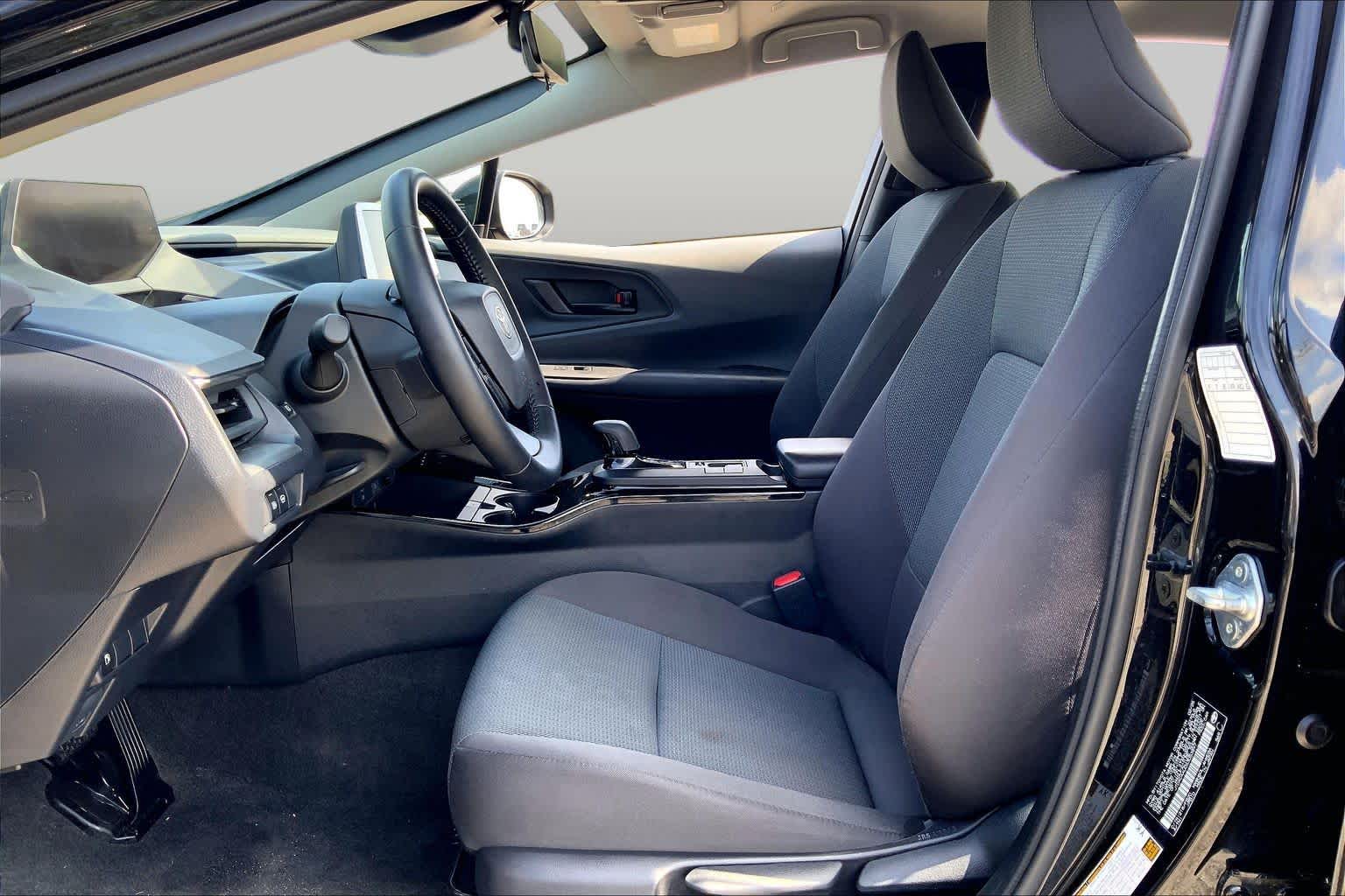 2025 Toyota Prius LE Midnight Black Metallic at Group 1 Toyota Southwest