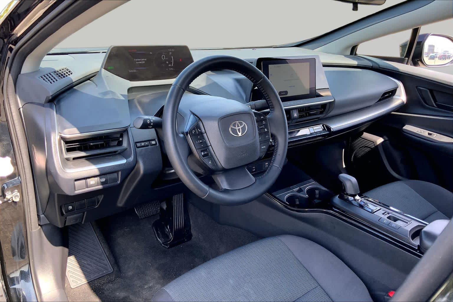 2025 Toyota Prius LE Midnight Black Metallic at Group 1 Toyota Southwest