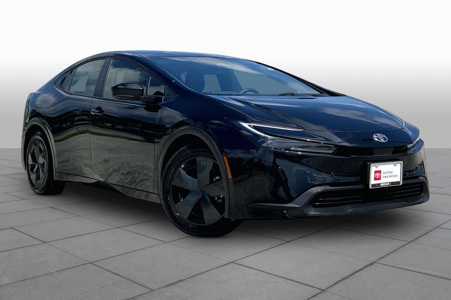 2026 Toyota Prius LE Midnight Black Metallic at Group 1 Toyota Southwest