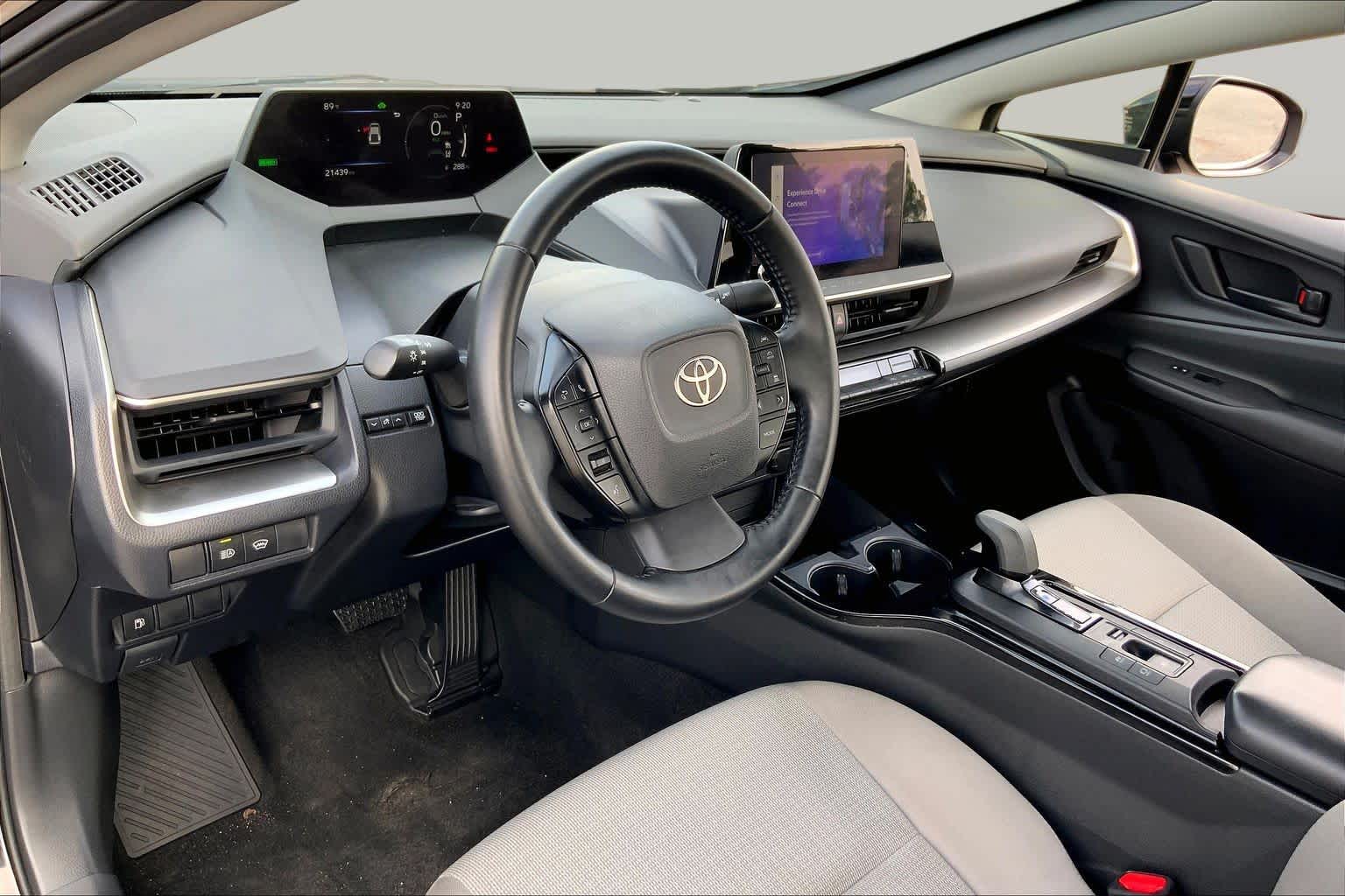 2025 Toyota Prius LE Midnight Black Metallic at Group 1 Toyota Southwest