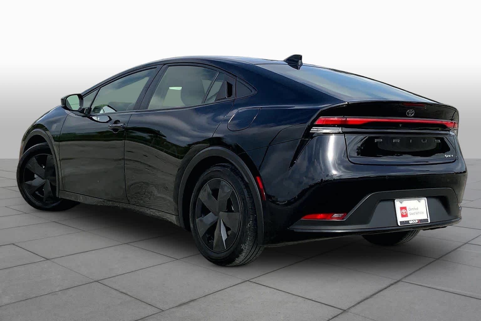 2025 Toyota Prius LE Midnight Black Metallic at Group 1 Toyota Southwest