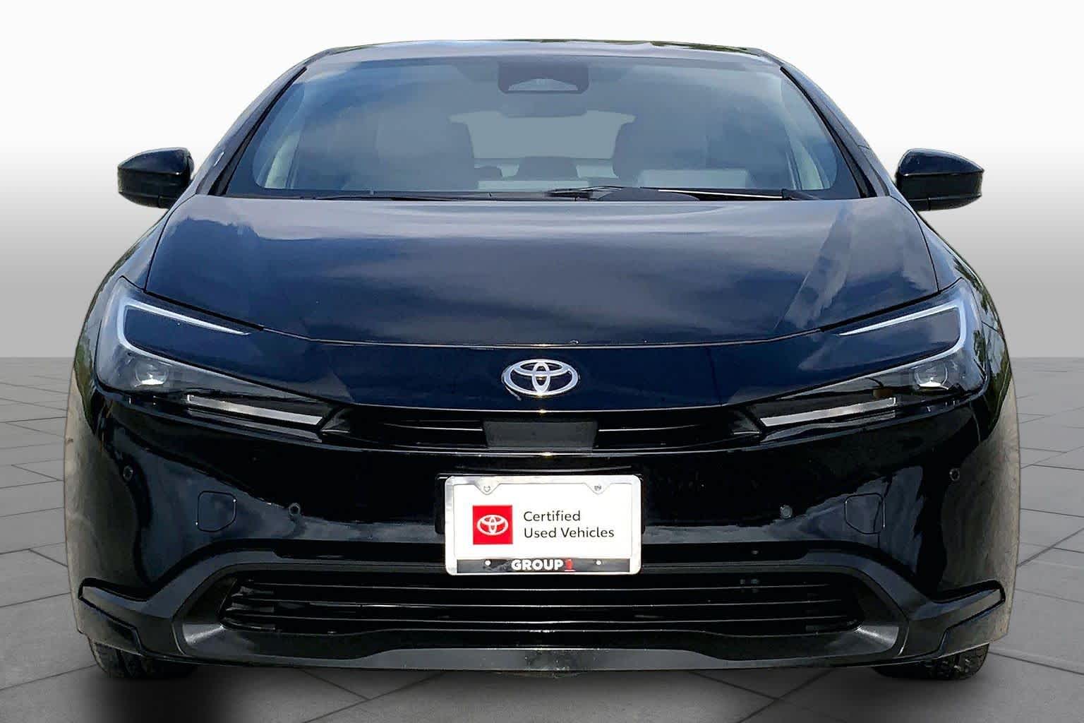2025 Toyota Prius LE Midnight Black Metallic at Group 1 Toyota Southwest