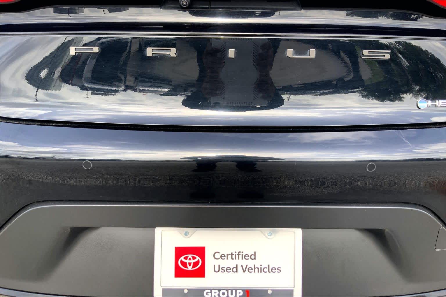 2025 Toyota Prius LE Midnight Black Metallic at Group 1 Toyota Southwest