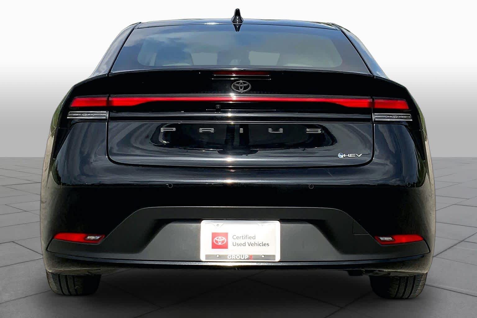 2025 Toyota Prius LE Midnight Black Metallic at Group 1 Toyota Southwest