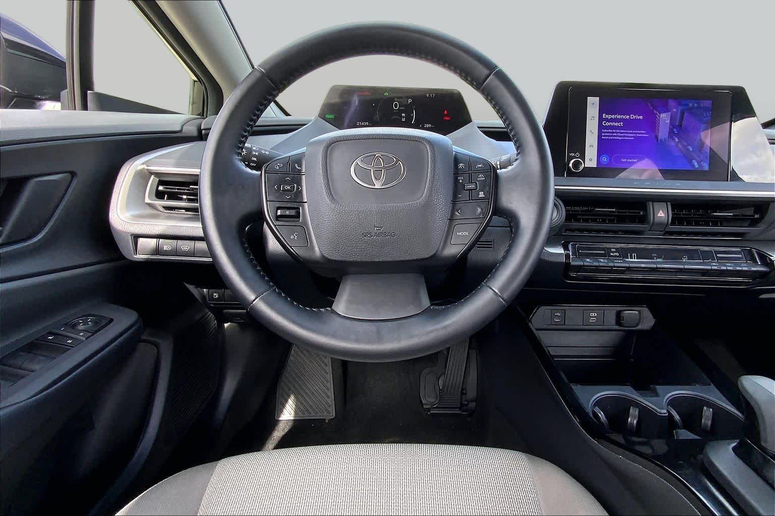 2025 Toyota Prius LE Midnight Black Metallic at Group 1 Toyota Southwest