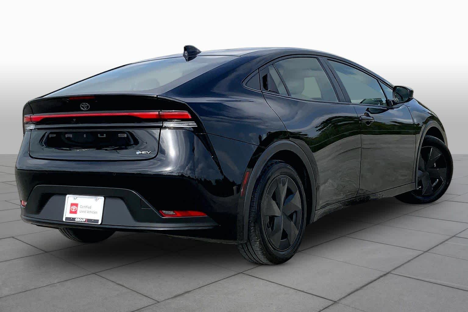2025 Toyota Prius LE Midnight Black Metallic at Group 1 Toyota Southwest